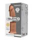 SILEXD MODELO 2 PENE REALISTICO SILICONA PREMIUM SILEXPAN CARAMELO 19 CM