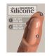 KING COCK ELITE DILDO REALISTICO SILICONA 203 CM CARAMELO