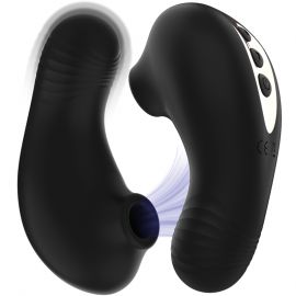 RITHUAL SHUSHU PRO POCKET ESTIMULADOR CLITORIS 2 POTENTES MOTORES AZABACHE