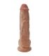 KING COCK PENE REALISTICO CON TESTICULOS 198 CM CARAMELO