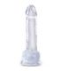 KING COCK CLEAR PENE REALISTICO CON TESTICULOS 152 CM TRANSPARENTE