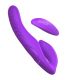 FANTASY FOR HER VIBRADOR DOBLE PENETRACION CONTROL REMOTO 9 NIVELES VIOLETA