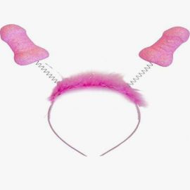 DIABLO PICANTE 6 UDS ANTENAS PITO ROSA PURPURINA