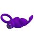 PRETTY LOVE ANILLO VIBRADOR I CONEJO PARA PENE MORADO