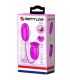 PRETTY LOVE DAISY HUEVO DUAL VIBRADOR RECARGABLE MORADO