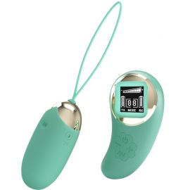 PRETTY LOVE MINA HUEVO VIBRADOR CONTROL REMOTO VERDE