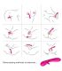 ARMONY ROMANCE VIBRADOR CON ESTIMULADOR FUCSIA