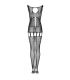 LIVCO CORSETTI FASHION AMBROISE LC 17352 BODYSTOCKING CROTCHLESS NEGRO TALLA aNICA