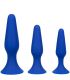 CALEXOTICS ADMIRAL KIT 3 PLUG ANAL AZUL