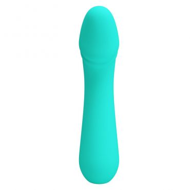 PRETTY LOVE CETUS VIBRADOR RECARGABLE VERDE AGUA