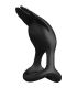 PRETTY LOVE SILAS ANILLO VIBRADOR 7 VIBRACIONES SILICONA NEGRO
