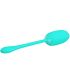 PRETTY LOVE KIRK HUEVO VIBRADOR RECARGABLE VERDE AGUA