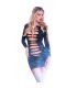 CHILIROSE CR 3608 VESTIDO NEGRO S M