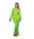 CHILIROSE CR 4666 TOP FALDA VERDE S M