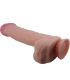 PRETTY LOVE SLIDING SKIN SERIES DILDO REALaSTICO CON VENTOSA PIEL DESLIZANTE MORENO 26 CM