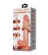 PRETTY LOVE SLIDING SKIN SERIES DILDO REALaSTICO CON VENTOSA PIEL DESLIZANTE MORENO 26 CM