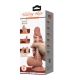 PRETTY LOVE SLIDING SKIN SERIES DILDO REALaSTICO CON VENTOSA PIEL DESLIZANTE MORENO 194 CM