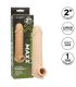 CALEXOTICS PERFORMANCE MAXX EXTENSIaN REALISTA 8 PIEL CLARO
