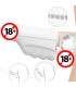 ARMONY MASTER MASTURBATOR VIBRADOR BLANCO