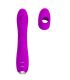 PRETTY LOVE REGINA VIBRADOR SUCCIONADOR RECARGABLE MORADO
