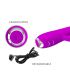 PRETTY LOVE REGINA VIBRADOR SUCCIONADOR RECARGABLE MORADO