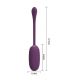 PRETTY LOVE CASPER HUEVO VIBRADOR RECARGABLE MORADO