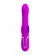 PRETTY LOVE VIBRADOR RABBIT MULTIFUNCIaN 4 EN 1 MARIPOSA FUCSIA