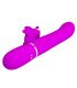 PRETTY LOVE VIBRADOR RABBIT MULTIFUNCIaN 4 EN 1 MARIPOSA FUCSIA