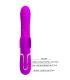 PRETTY LOVE VIBRADOR RABBIT MULTIFUNCIaN 4 EN 1 MARIPOSA FUCSIA