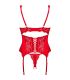 OBSESSIVE AMOR CHERRIS CORSET TANGA S M