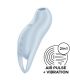 SATISFYER POCKET PRO 1 ESTIMULADOR CLaTORIS AZUL CLARO