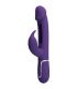 PRETTY LOVE KAMPAS VIBRADOR RABBIT 3 EN 1 MULTIFUNCIaN CON LENGUA VIOLETA