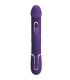 PRETTY LOVE KAMPAS VIBRADOR RABBIT 3 EN 1 MULTIFUNCIaN CON LENGUA VIOLETA