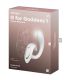 SATISFYER G FOR GODDESS 1 VIBRADOR RABBIT BLANCO