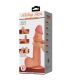 PRETTY LOVE SLIDING SKIN SERIES DILDO REALaSTICO CON VENTOSA PIEL DESLIZANTE MULATO 234 CM