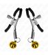 KINK PINZAS PARA PEZONES CON CAMPANILLA DORADA 6 CM
