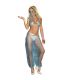 SUBBLIME SET DE LENCERIA INDIA STYLE AZUL S M
