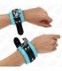KINK MUaEQUERAS CON CIERRE PREMIUM NEGRO AZUL AJUSTABLE 21 28 CM X 55 CM