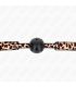 KINK MORDAZA DE BOLA 45 CM TRANSPIRABLE LEOPARDO 65 x 25 CM