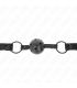KINK MORDAZA DE BOLA 45 CM CON PATRaN DE DIAMANTE MODELO 3 645 CM AJUSTABLE 42 60 CM
