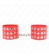 KINK MUaEQUERAS CON CIERRE A PRESIaN AJUSTABLE ROJO 19 24 CM X 55 CM