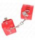 KINK MUaEQUERAS CON CIERRE CANDADO ROJO AJUSTABLE 16 23 CM X 55 CM