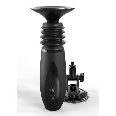 FETISH FANTASY SERIES BODY DOCK THRUSTER SUJETA DILDOS CON 7 MODOS DE EMPUJE NEGRO