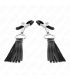 KINK PINZAS PARA PEZONES CON BORLAS DE POLIPIEL 6 CM