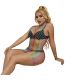 SUBBLIME 952433 VESTIDO DE REJILLA SIN MANGAS CON CUELLO ALTO ARCOIRIS TALLA aNICA