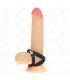 KINK ANILLO PENE CUERO CON CIERRE A PRESIaN 39 X 1 CM