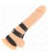 KINK ANILLO PENE POLIPIEL TRIPLE CON CIERRE A PRESIaN