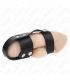KINK ANILLO JAULA PENE CUERO CON DIVISOR DE BOLAS AJUSTABLE