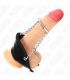 KINK ANILLO PENE 4 CM CADENA 7 CM METAL CON CINTURaN POLIPIEL