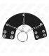 KINK ANILLO PENE 4 CM CADENA 7 CM METAL CON CINTURaN POLIPIEL